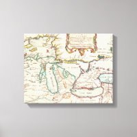 Mapa antigo dos Lagos Excelentes