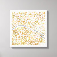 Mapa Da Cidade De Paris