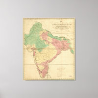 Mapa da Índia (1818)