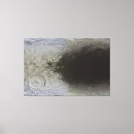 Impressão Em Tela Mapa de Iapetus