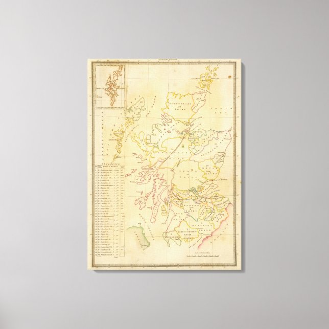 Impressão Em Tela Mapa de índice 2 (Frente)