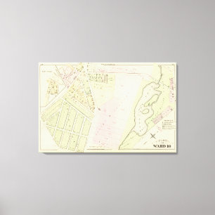 Impressão Em Tela Mapa do atlas da lagoa de Eonard