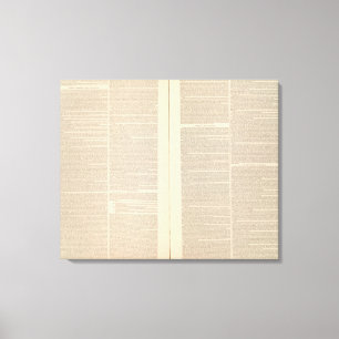 Impressão Em Tela Mapa Geological da America do Norte