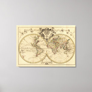 Impressão Em Tela Mappemonde