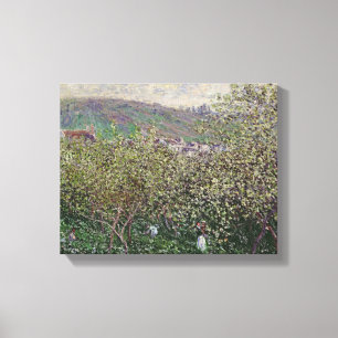Impressão Em Tela Máquinas desbastadoras da fruta de Claude Monet