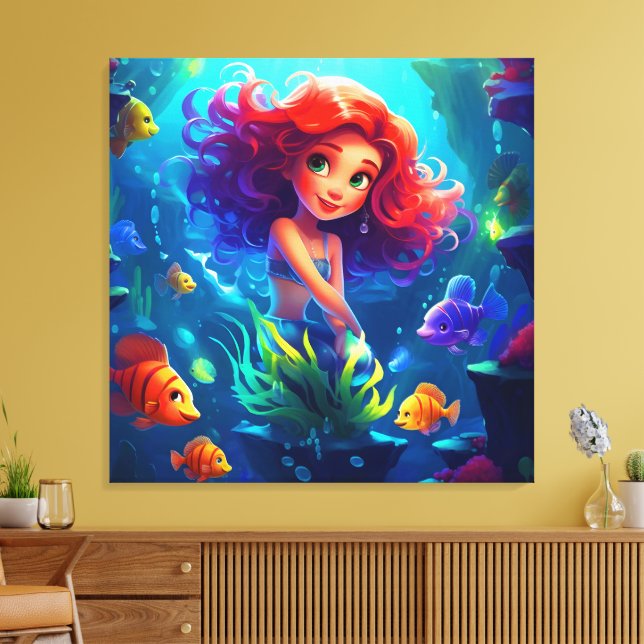 Impressão Em Tela Mar (Insitu(Sala de estar))