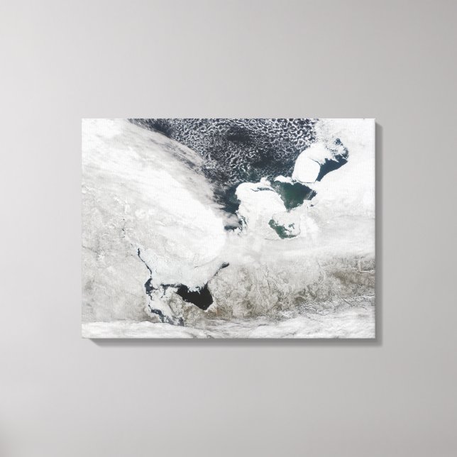 Impressão Em Tela Mar Branco, Rússia (Frente)