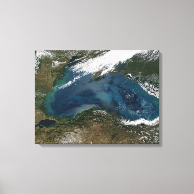 Impressão Em Tela Mar Negro na Rússia Oriental (Frente)