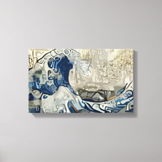 Impressão Em Tela Mar | Zazzle_Growth.