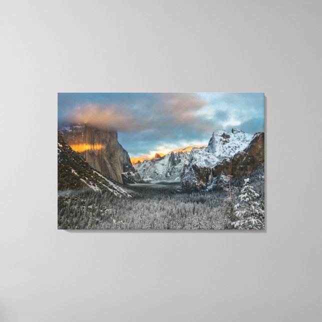 Impressão Em Tela Marca de inverno (Frente)