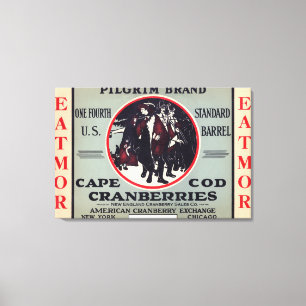 Impressão Em Tela Marca dos arandos de Eatmor do peregrino de Cape