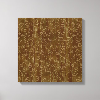 Impressão Em Tela Marcas de gado ocidental