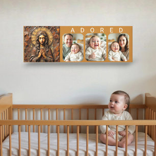 Impressão Em Tela Márcia Devota Madeira Maria - BEBÊ ADORADO Foto