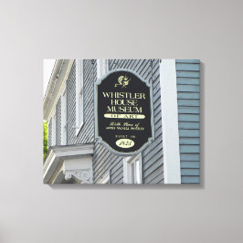 IMPRESSÃO EM TELA MARCOS HISTÓRICOS DE LOWELL MASSACHUSETTS