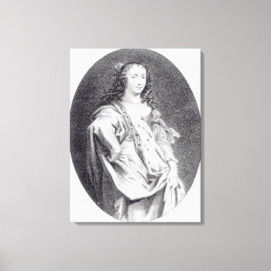 Impressão Em Tela Margaret Cavendish, duquesa de Newcastle