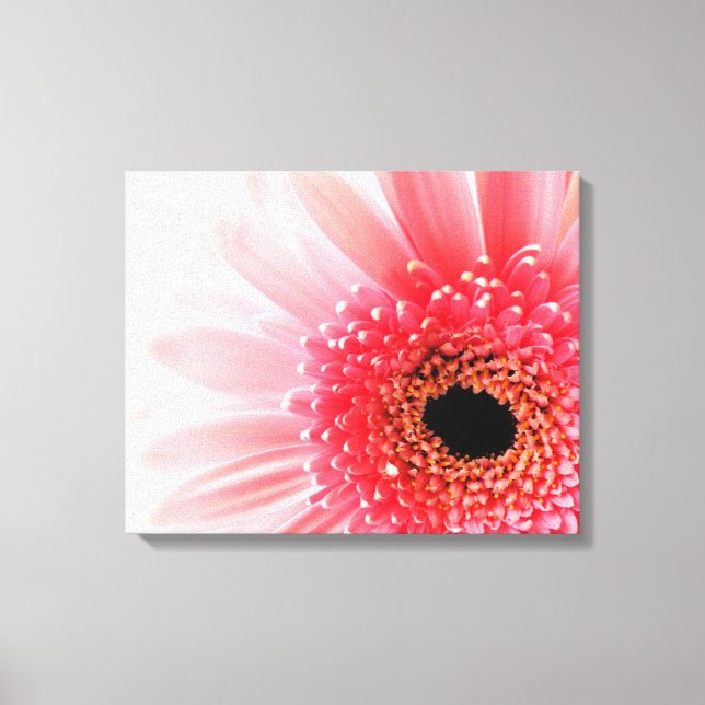 Impressão Em Tela Margarida Gerbera   (Frente)