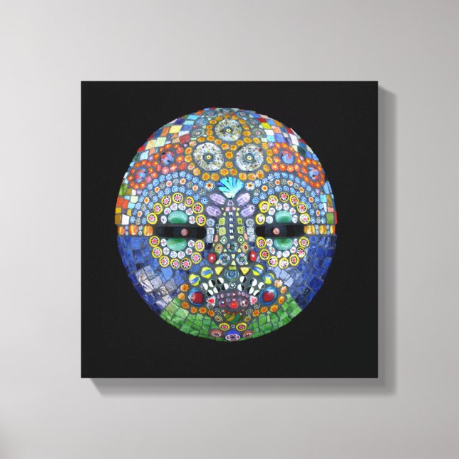 Impressão Em Tela Marge Mosaic Mask (Frente)