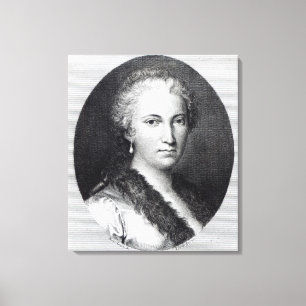 Impressão Em Tela Maria Gaetana Agnesi