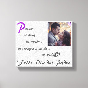 Impressão Em Tela Marido do Querido Forever e Day Esp