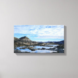 Impressão Em Tela Marie Lake do Alto Acima - Trilha John Muir