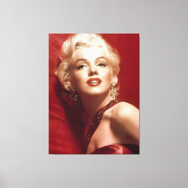 Impressão Em Tela Marilyn poster vintage (Frente)