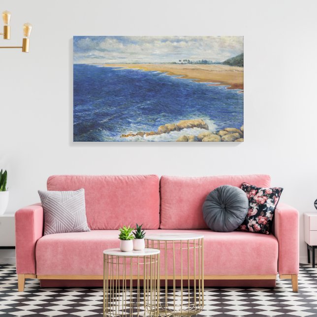 Impressão Em Tela Marina - Joaquín Clausell (Insitu(Sala de estar))