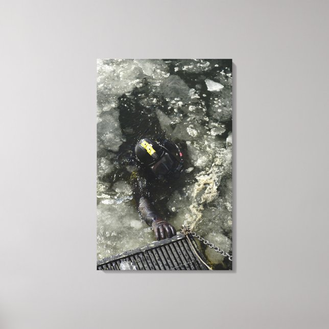 Impressão Em Tela MARINHO dos EUA (Frente)