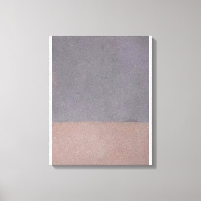 Impressão Em Tela Mark Rothko - Cinzas e Mauve sem título - 1969 (Frente)
