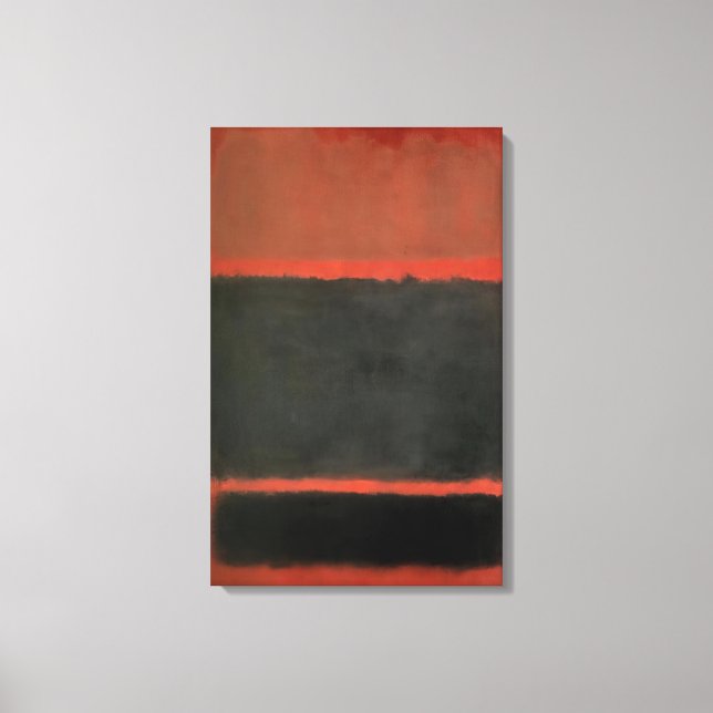 Impressão Em Tela Mark Rothko - N.º 20 - 1957 (Frente)