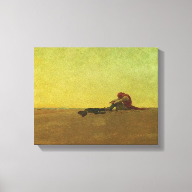 Impressão Em Tela Maroonado por Howard Pyle (Frente)