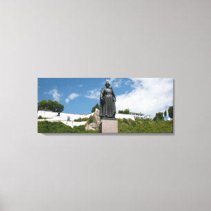 Impressão Em Tela Marquette Statue, Ilha Mackinac, Michigan