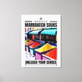 Impressão Em Tela Marrakech