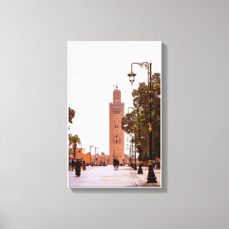 Impressão Em Tela Marrakech (Marrocos)