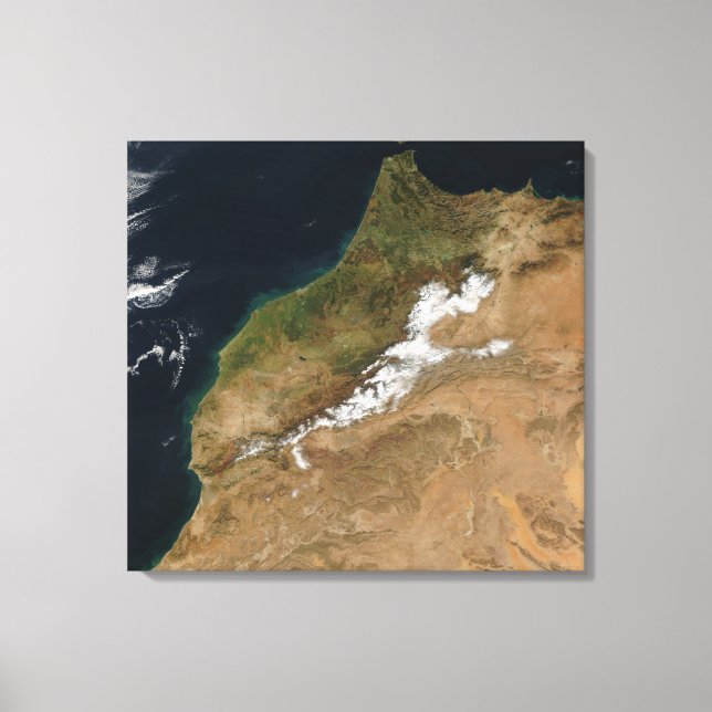 Impressão Em Tela Marrocos (Frente)