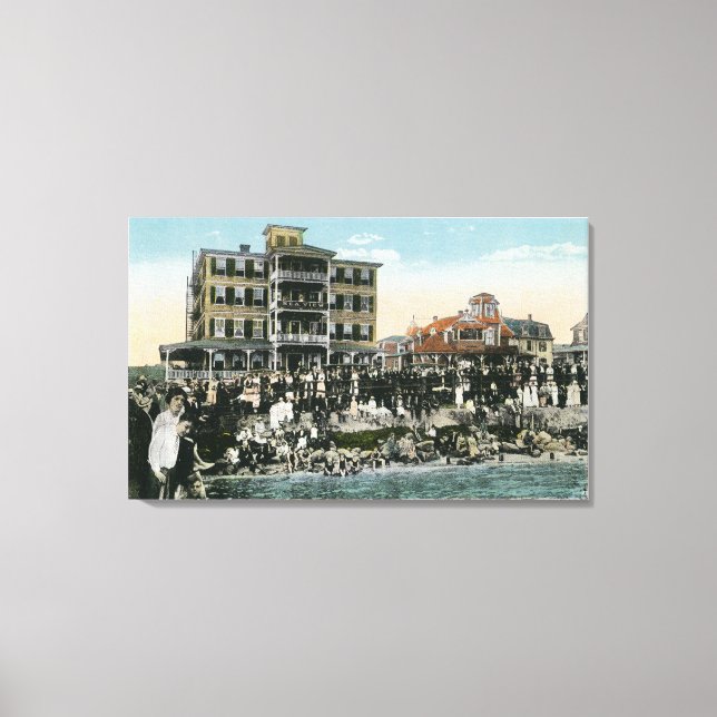 Impressão Em Tela Martha's Vineyard, View of Sea View Avenue (Frente)