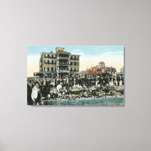 Impressão Em Tela Martha's Vineyard, vista da avenida da opinião do