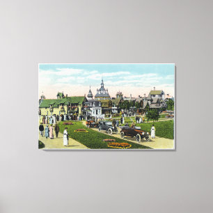 Impressão Em Tela Martha's Vineyard, vista da avenida do oceano