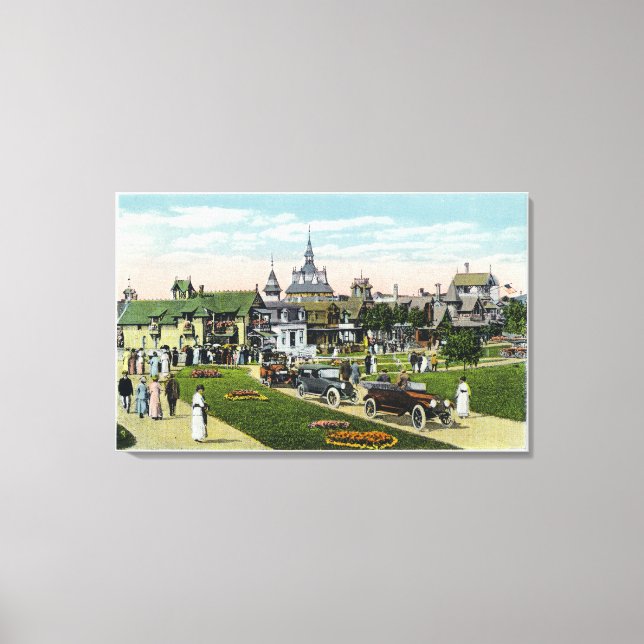 Impressão Em Tela Martha's Vineyard, Vista da Avenida Ocean (Frente)