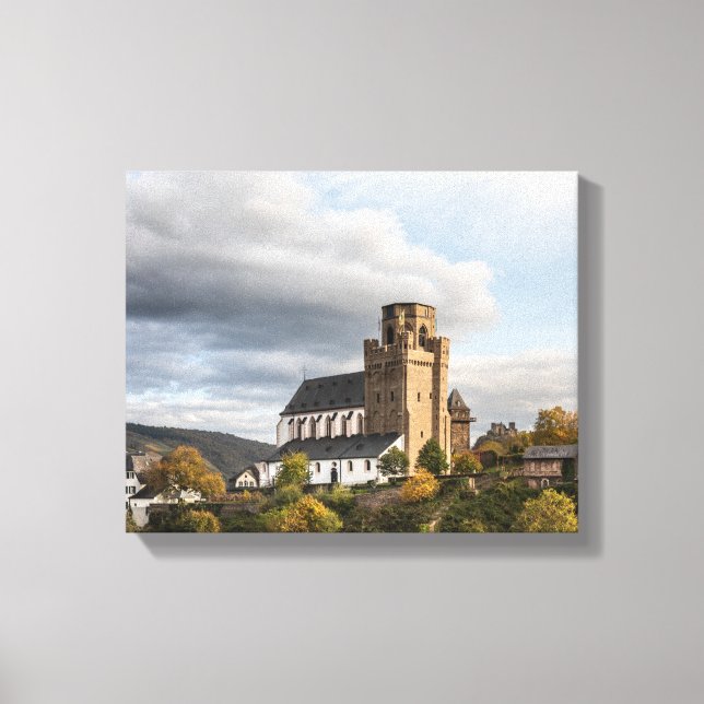Impressão Em Tela Martinskirche Oberwesel (Frente)