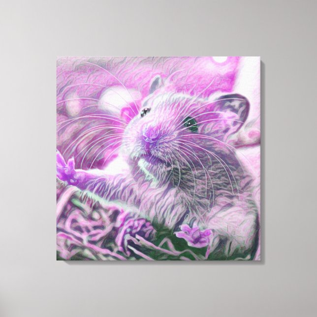 Impressão Em Tela martmix animal- hamster (Frente)