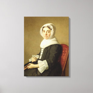 Impressão Em Tela Mary Adam, 1754 (óleo em canvas)