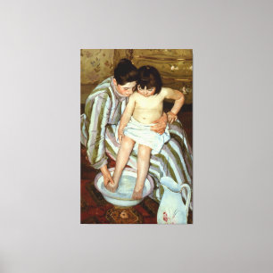 Impressão Em Tela Mary Cassatt's The Child's Bath (cerca de 1892)