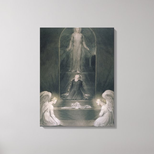 Impressão Em Tela Mary Magdalene no Sepulcher, c.1805 (c/c e p (Frente)