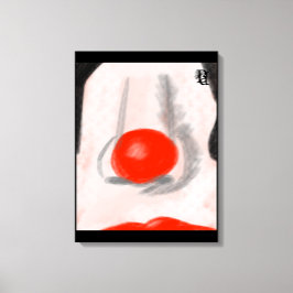 Impressão Em Tela Máscara #Abstrato #circo #palhaço #hipocrisia