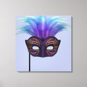 Impressão Em Tela Máscara de Mascarada