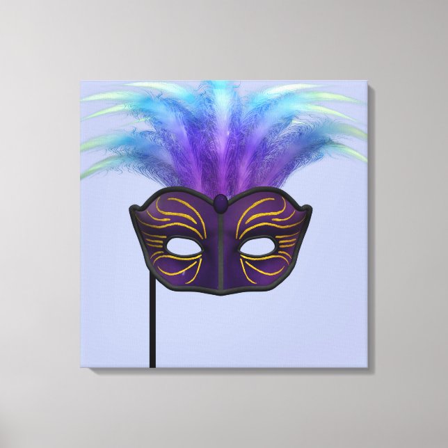 Impressão Em Tela Máscara de Mascarada (Frente)
