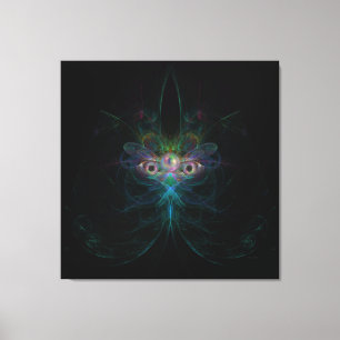 Impressão Em Tela Máscara de Pearl Butterfly Angel Mardi Gras