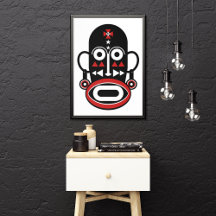 Máscara Pessoas Africana