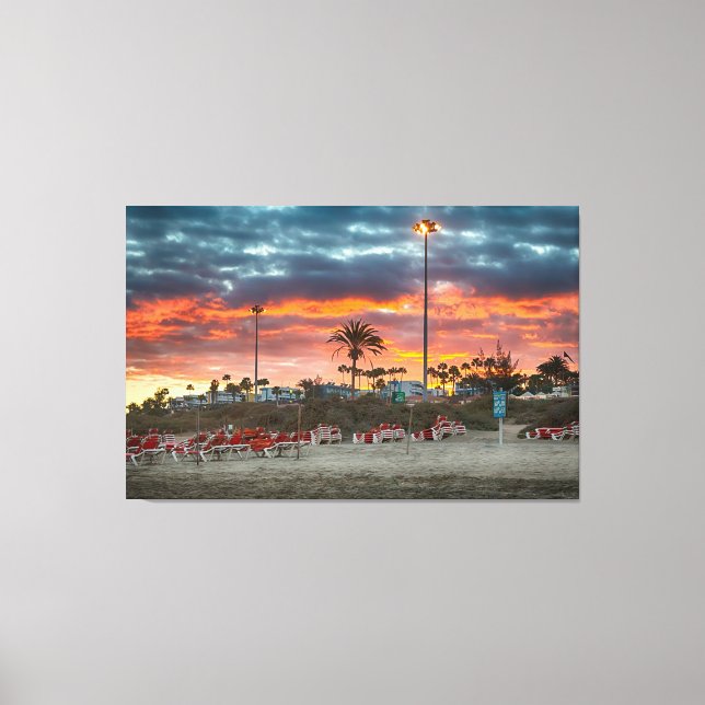 Impressão Em Tela Maspalomas Sunset (Frente)