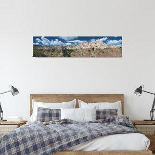 Impressão Em Tela Matera Basilicata Itália Panorama